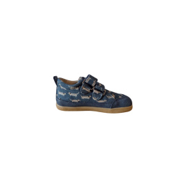 MIDO trampki dziecięce barefoot doggy blue