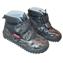 Mazurek ocieplane trzewiki czarno zlote wodoodporne r.