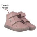 Trzewiki barefoot Mido różowe szerokie skóra